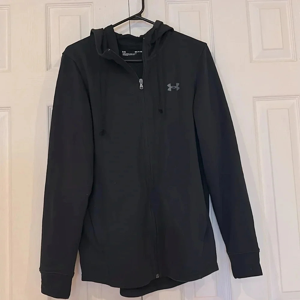 Under  Armour Loose Coupe Lache zipper hoodie sweatshirt Small